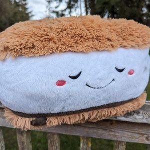 S'mores Squishable Large Graham Cracker Marshmallow Plush 16"
